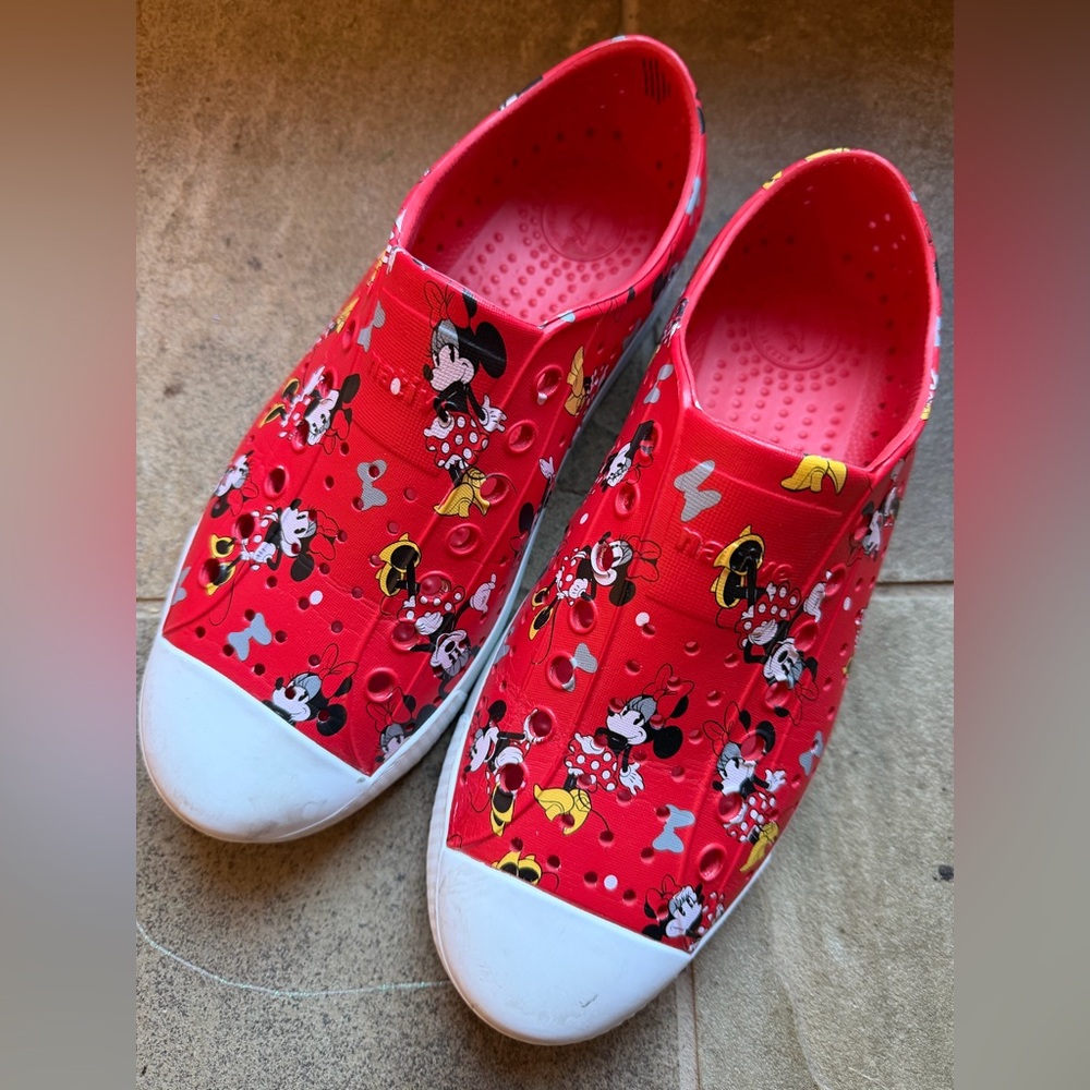 Native x Disney shoes.
